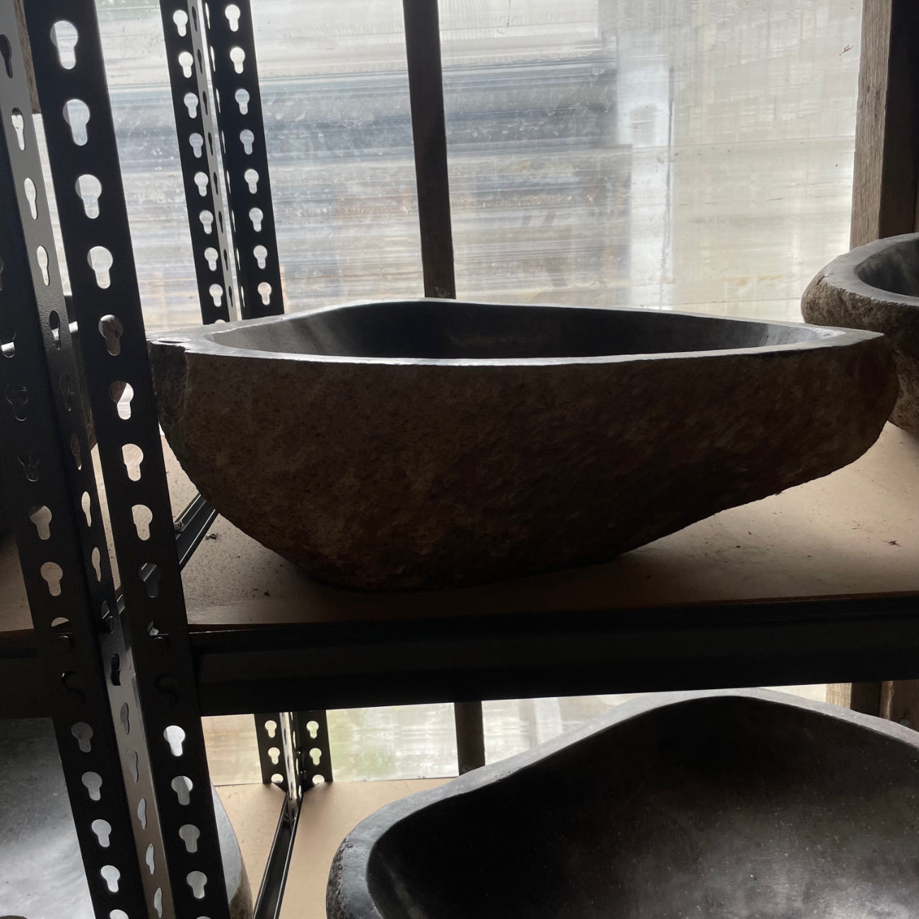River stone basin – 47 x 43 x 15cm – Paradise Living Co.