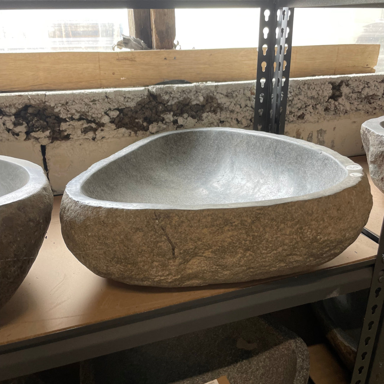 River stone basin – 44 x 41 x 14cm – Paradise Living Co.