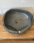 River stone basin – 42 x 38.5 x 15.5cm – Paradise Living Co.