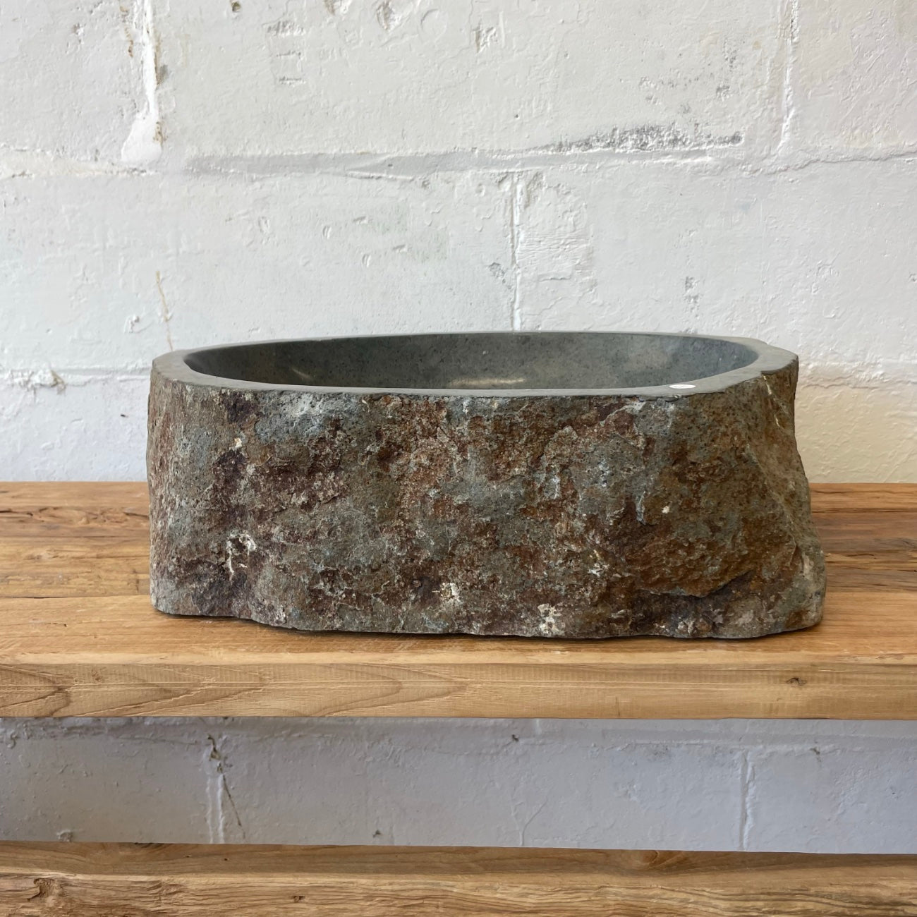 River stone basin – 49 x 40 x 15.5cm – Paradise Living Co.