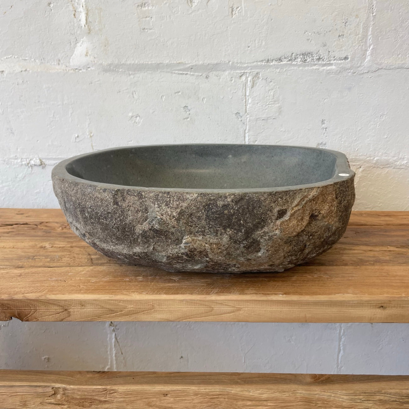 River stone basin – 48.5 x 42 x 15cm – Paradise Living Co.