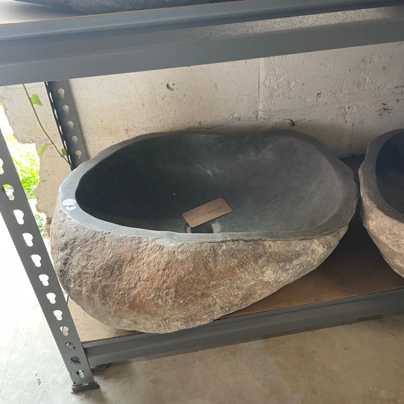 River stone basin – 49 x 41 x 16cm – Paradise Living Co.