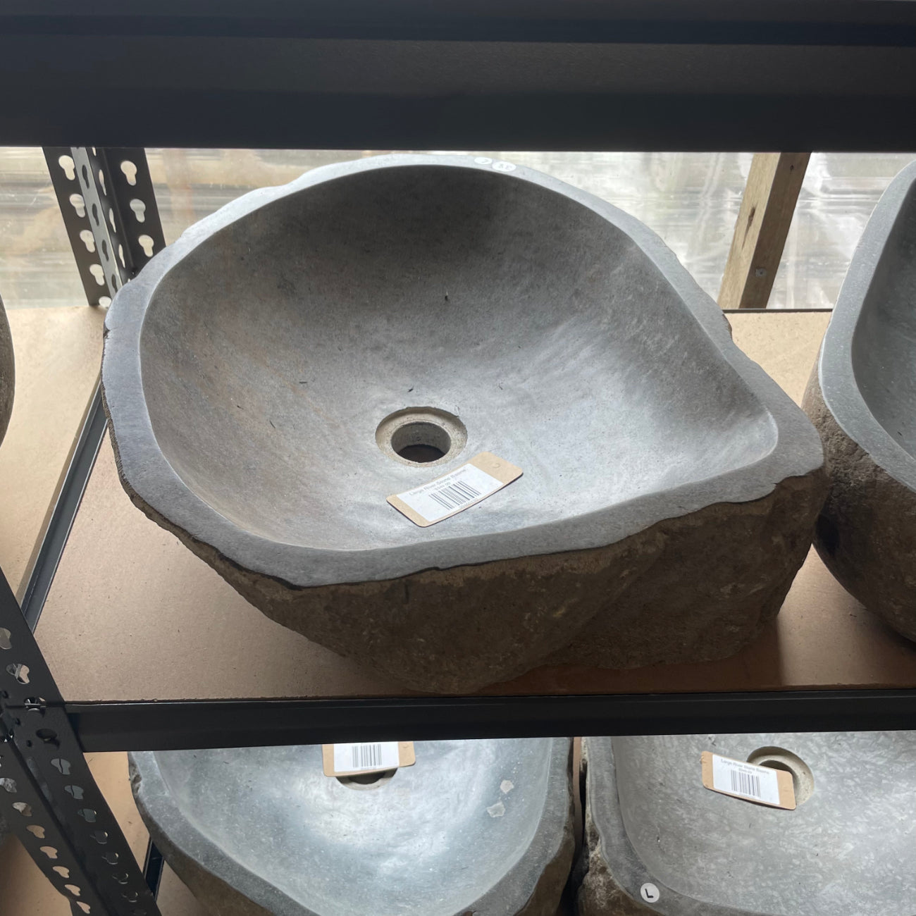 River stone basin – 47 x 40 x 16cm – Paradise Living Co.