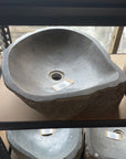 River stone basin – 47 x 40 x 16cm – Paradise Living Co.