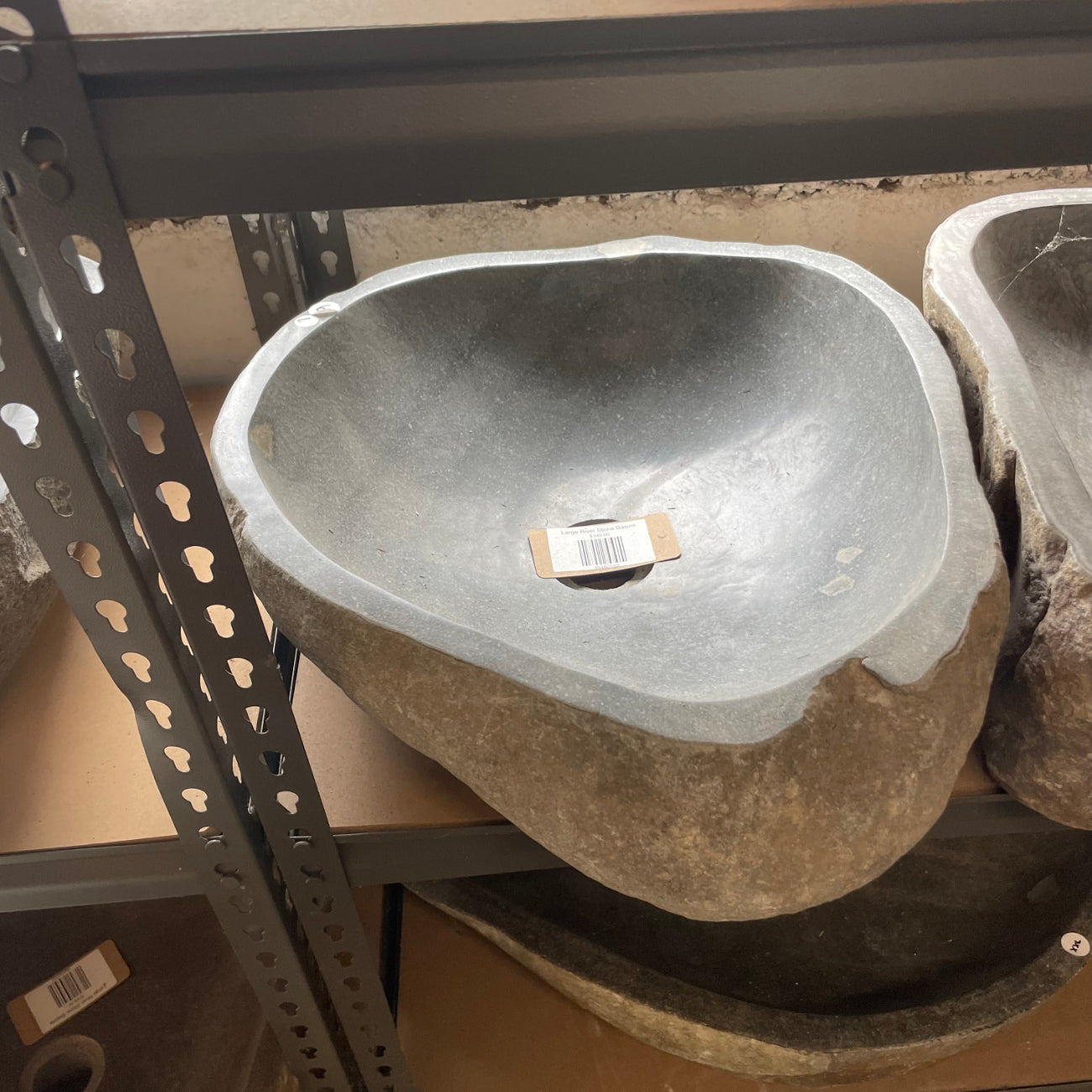River stone basin – 46 x 40 x 14.5cm – Paradise Living Co.