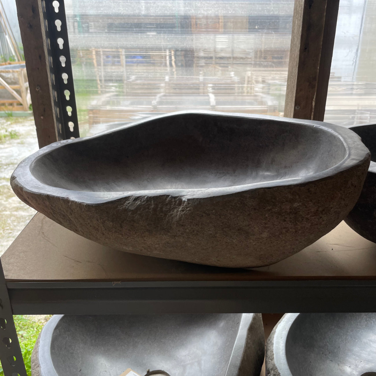 River stone basin – 50 x 46 x 15cm – Paradise Living Co.