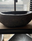 River stone basin – 47 x 42 x 15cm – Paradise Living Co.