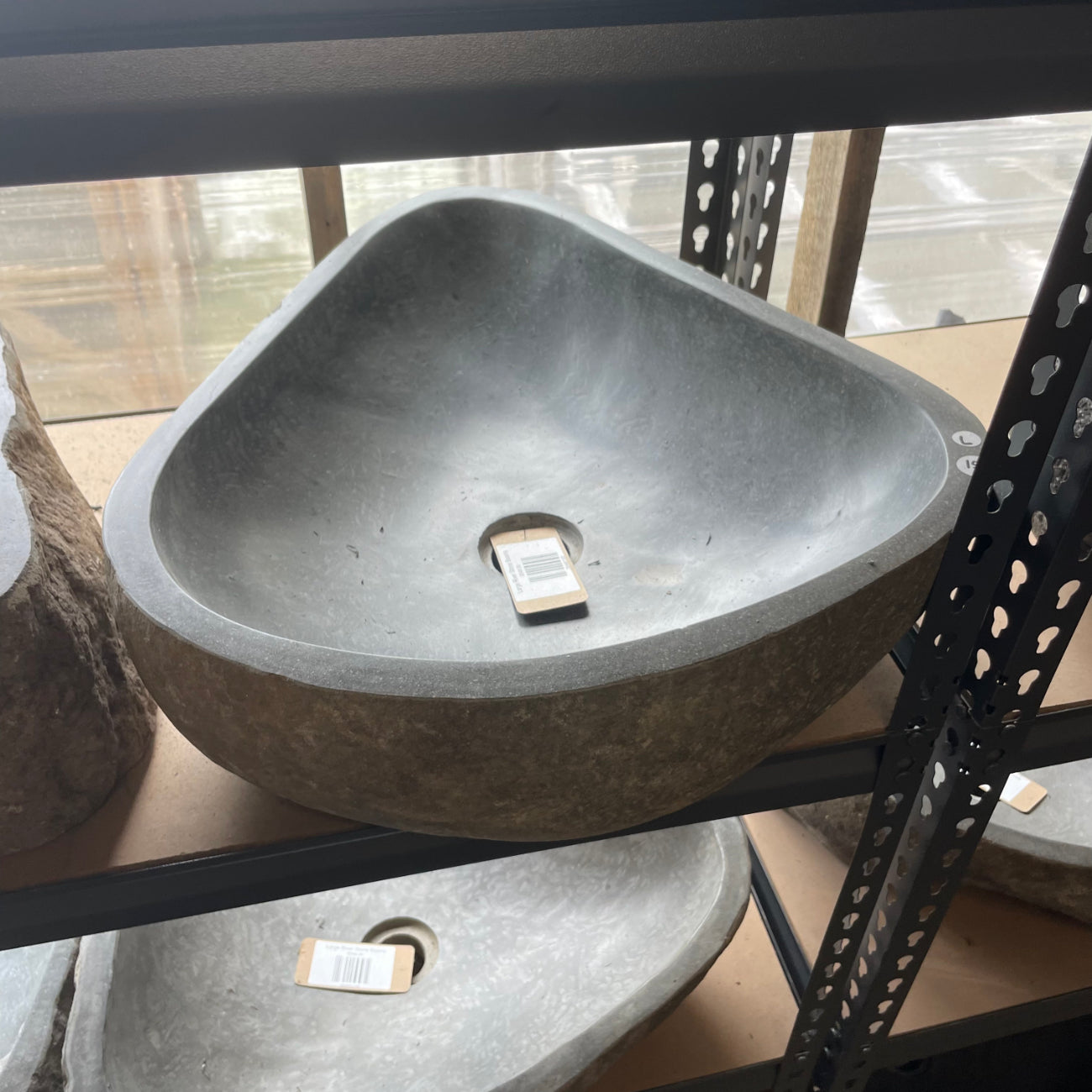 River stone basin – 52 x 45 x 14cm – Paradise Living Co.