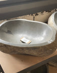 River stone basin – 45 x 36 x 15cm – Paradise Living Co.