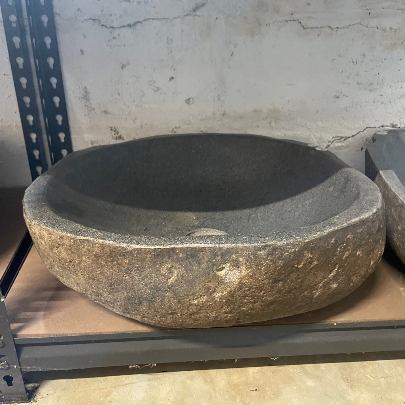 River stone basin – 43 x 43 x 14.5cm – Paradise Living Co.