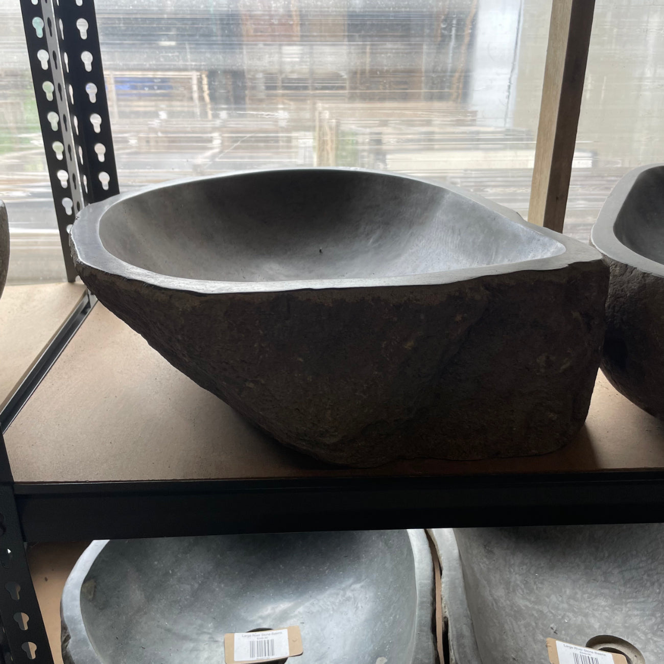 River stone basin – 47 x 40 x 16cm – Paradise Living Co.