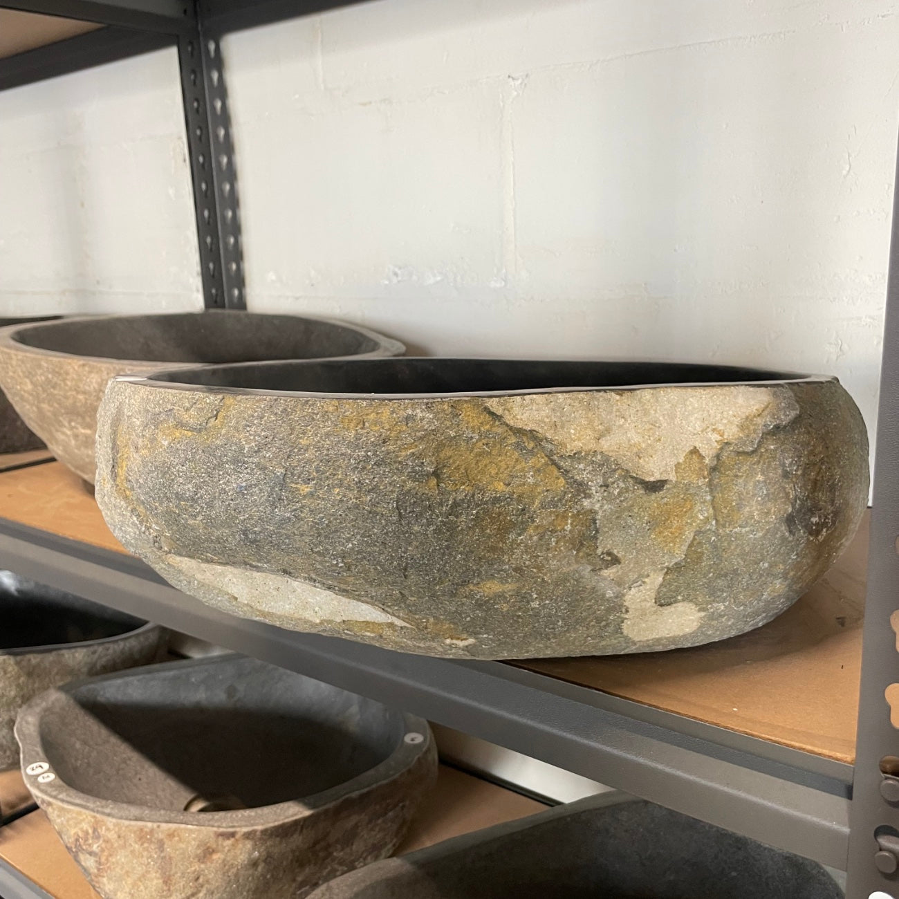 River stone basin – 49 x 37 x 15cm – Paradise Living Co.