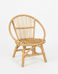 Little One Round Rattan Chair