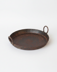 Medium Indian Iron Flat Kadai Trays