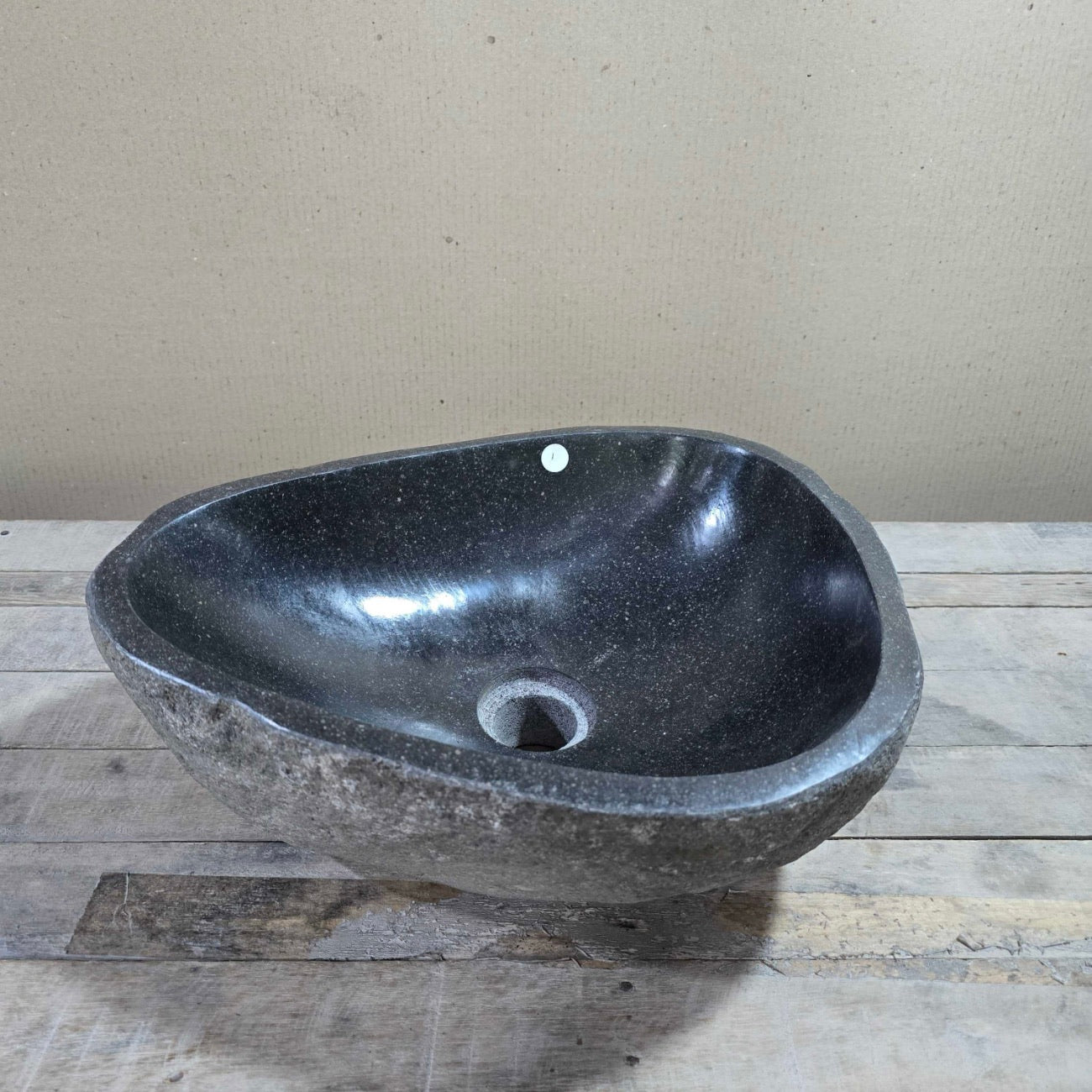 River stone basin – 38 x 32 x 15cm – Paradise Living Co.