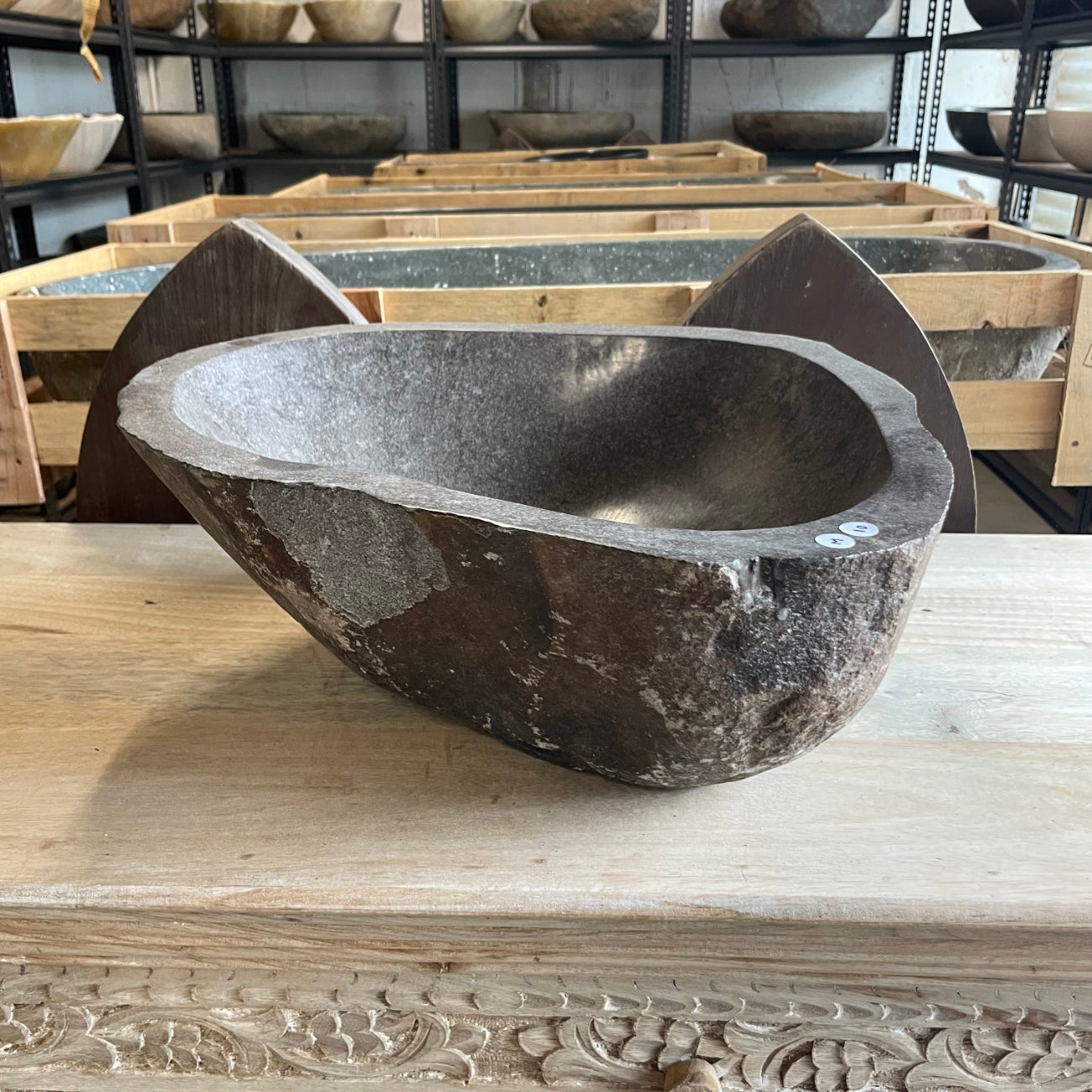 River stone basin – Paradise Living Co.