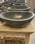 River stone basin – 46 x 32 x 15cm – Paradise Living Co.