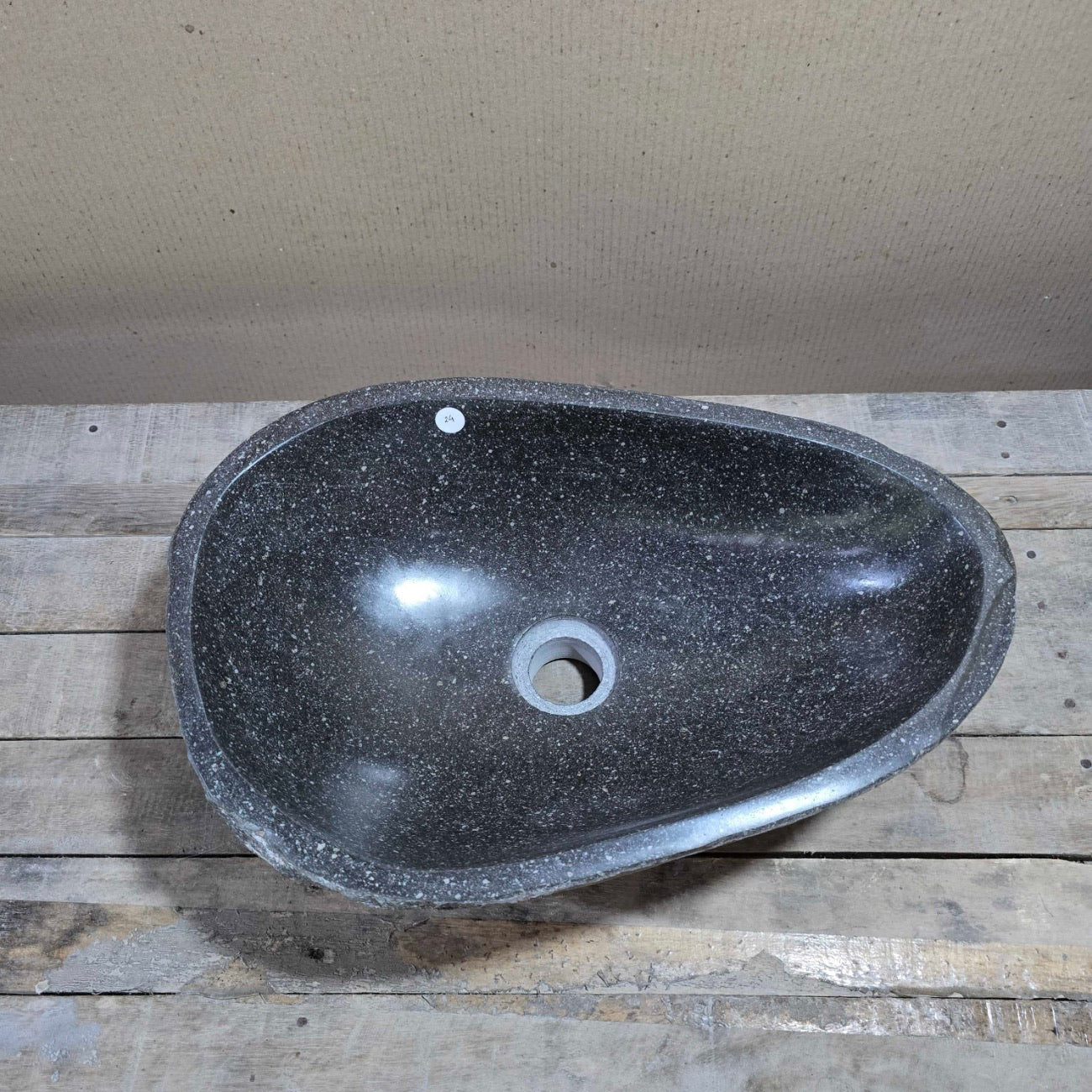 River stone basin – 44 x 30cm – Paradise Living Co.