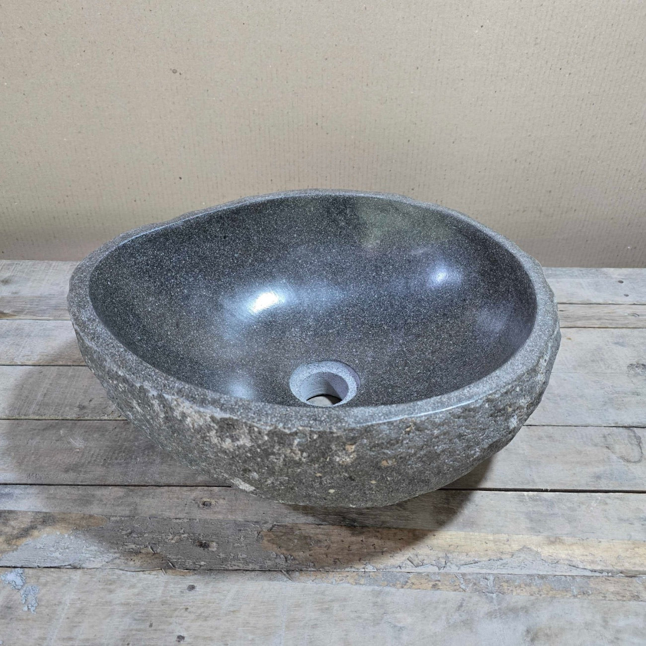 River stone basin – 39 x 32cm – Paradise Living Co.