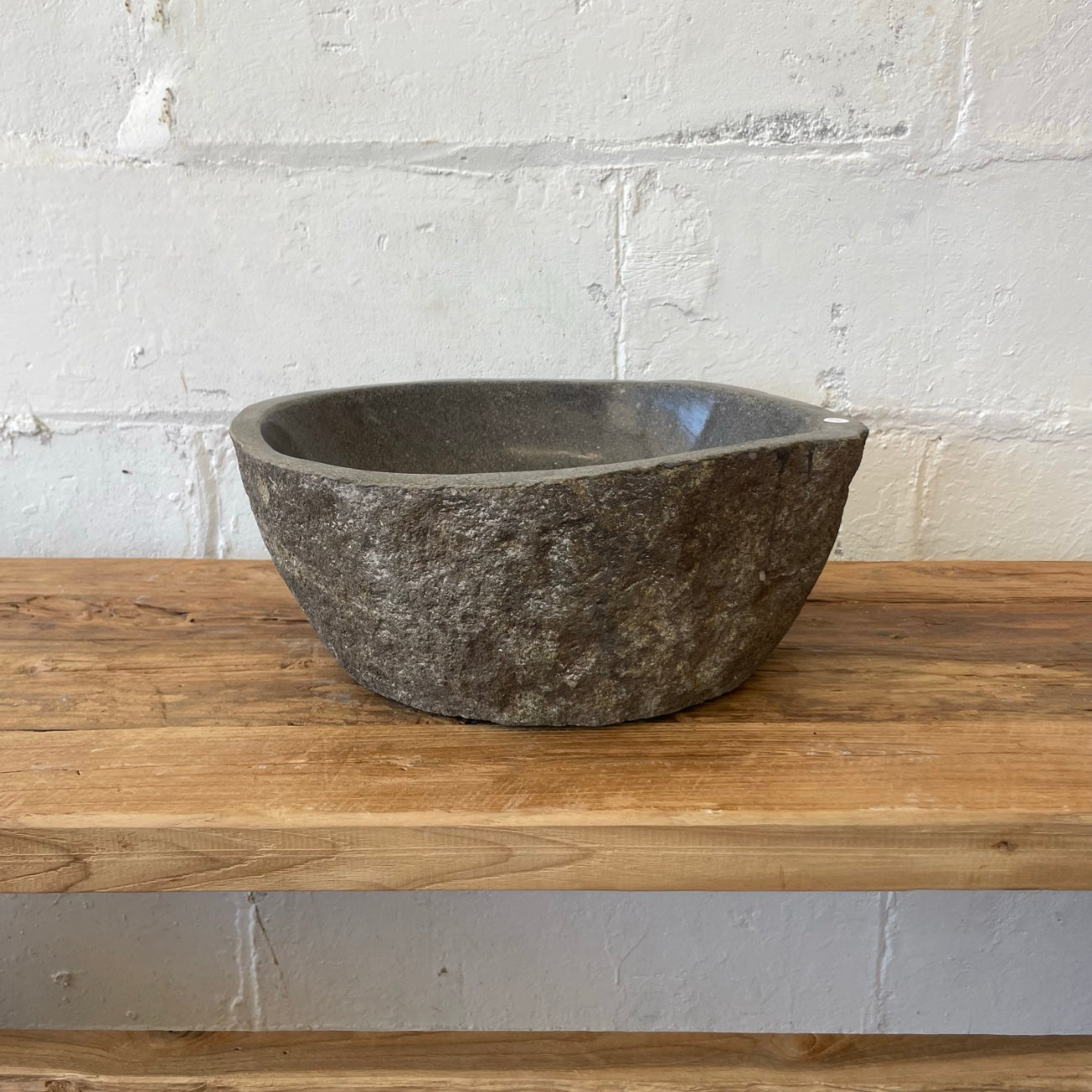 River stone basin – 36.5 x 31 x 15cm – Paradise Living Co.