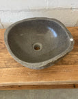 River stone basin – 36.5 x 31 x 15cm – Paradise Living Co.