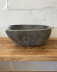River stone basin – 36 x 36 x 15cm – Paradise Living Co.