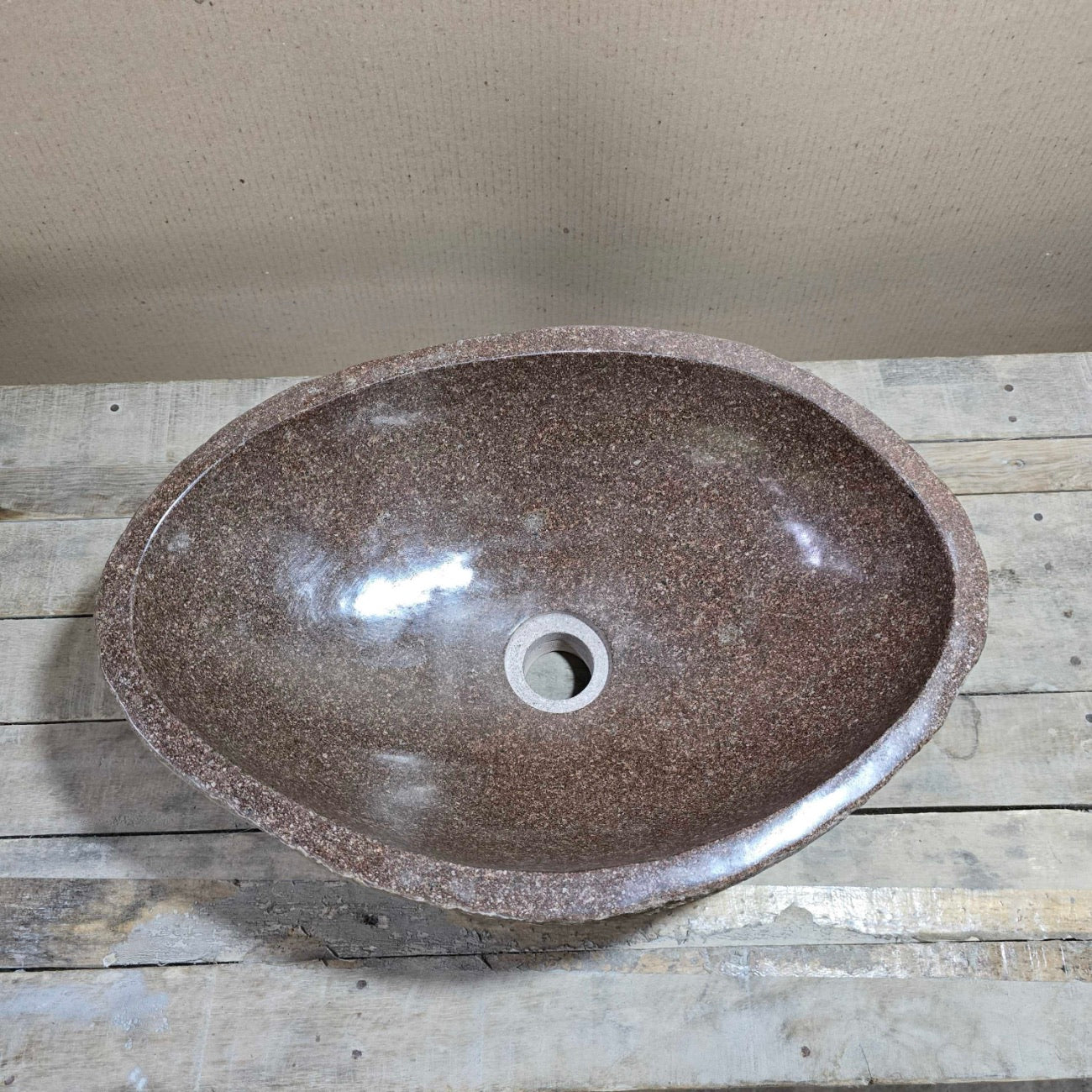 River stone basin – 45 x 33cm – Paradise Living Co.