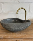 River stone basin – 47 x 37 x 15cm – Paradise Living Co.