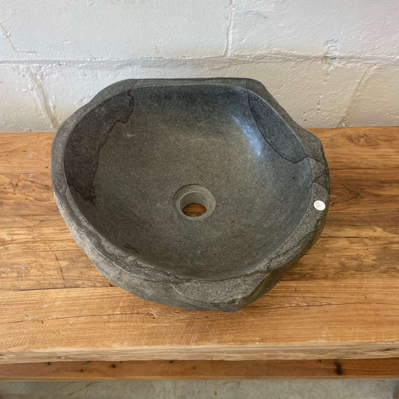 River stone basin – 38 x 36 x 17cm – Paradise Living Co.