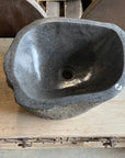 River stone basin – 40 x 34 x 16cm – Paradise Living Co.