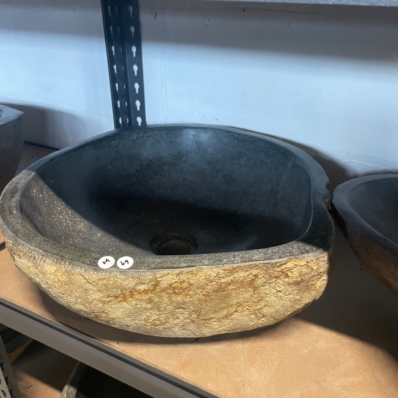 River stone basin – 41 x 40cm – Paradise Living Co.