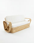 Midcentury Rattan Lounge Chair