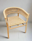 Mykonos Woven Timber Arm Chair | Made To Order