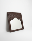 Natural Indian Arch Mehrab Mirror 80x90cm