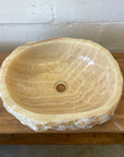 Onyx stone basin – 48 x 40 x 15cm – Paradise Living Co.