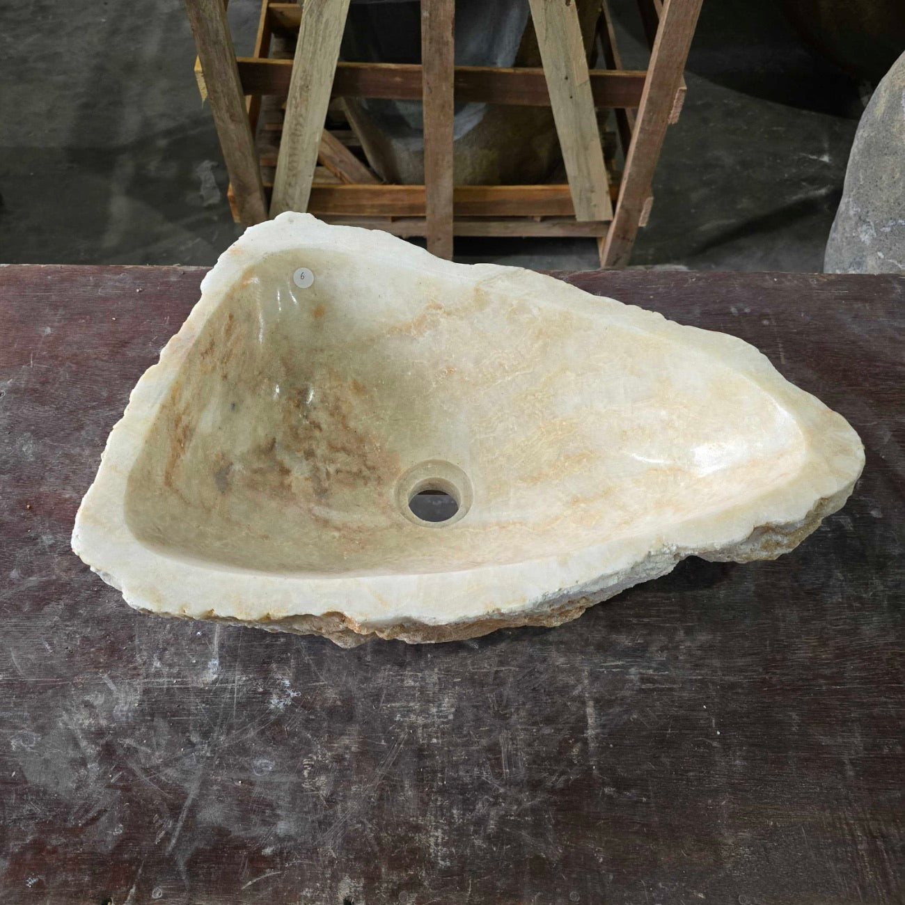 Onyx stone basin – 52 x 37 x 15cm – Paradise Living Co.