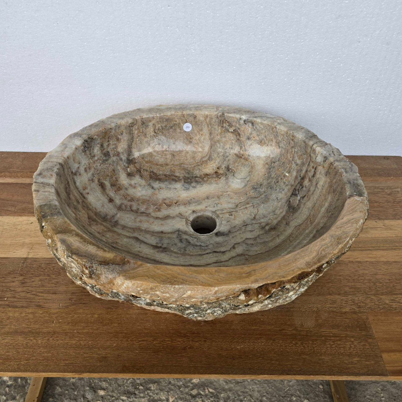 Onyx stone basin – 50 x 41cm – Paradise Living Co.