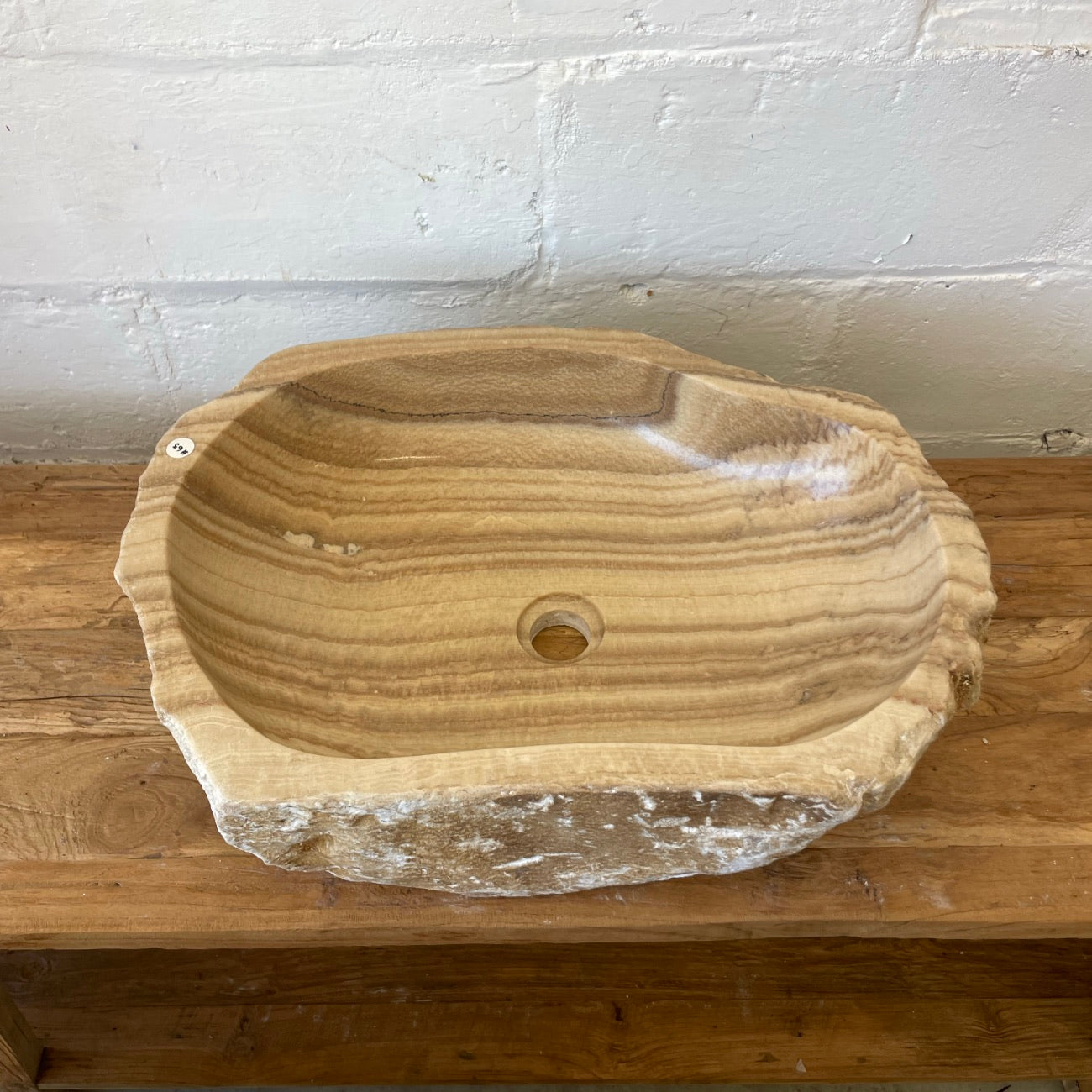 Onyx stone basin – 56 x 39 x 15cm – Paradise Living Co.