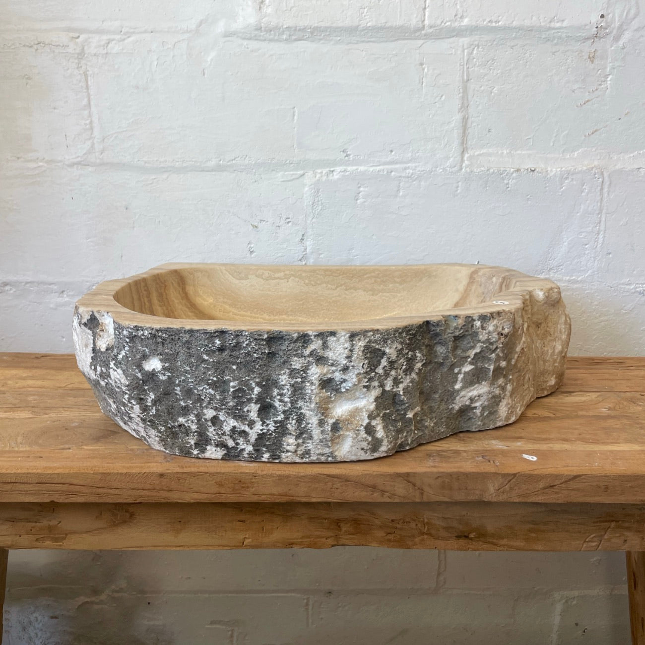 Onyx stone basin – 61.5 x 39 x 15.5cm – Paradise Living Co.