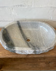 Onyx stone basin – oval – 61 x 43 x 15.5cm – Paradise Living Co.