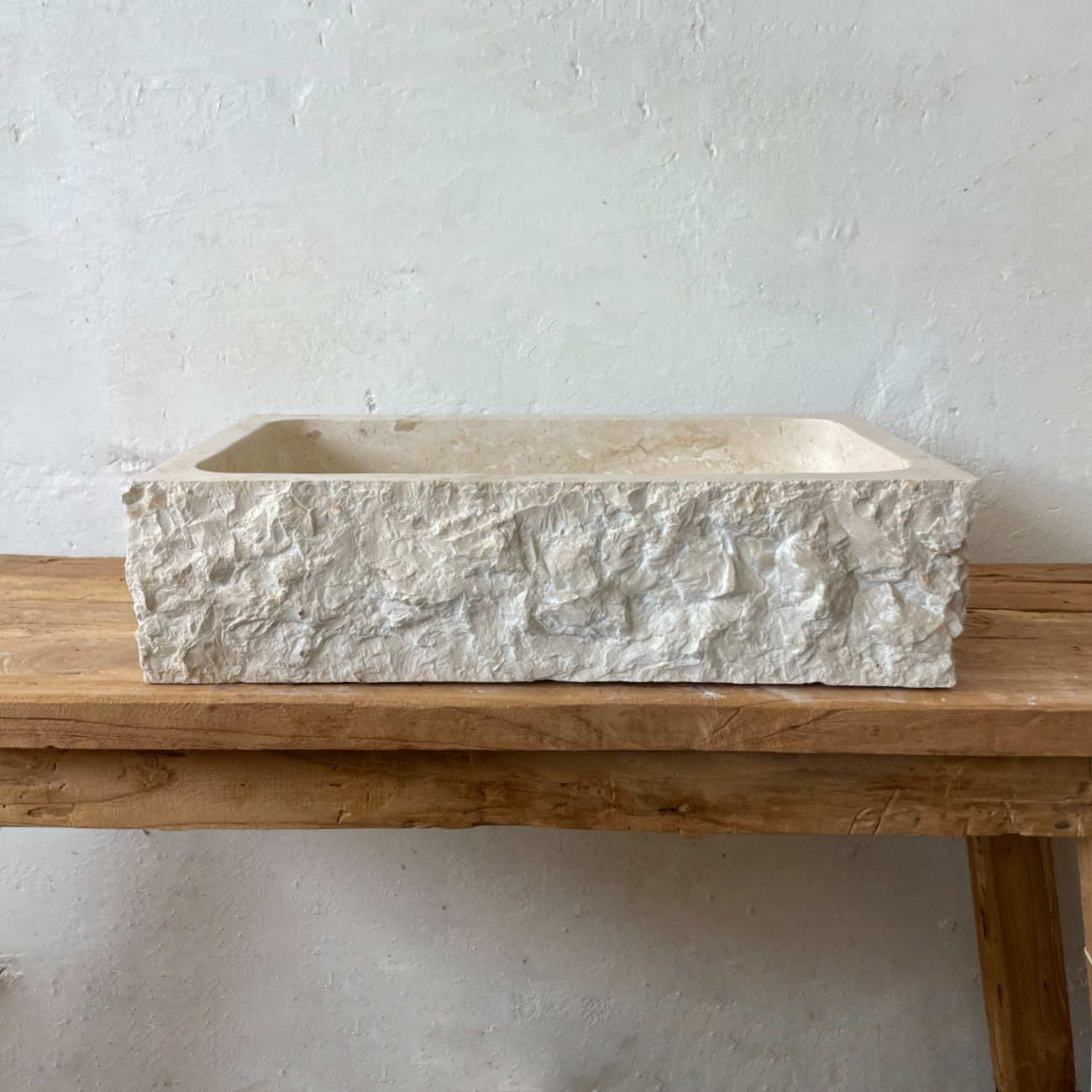 Marble stone basin – rectangle – Paradise Living Co.