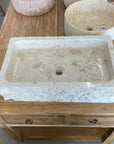 Marble stone basin – rectangle – Paradise Living Co.