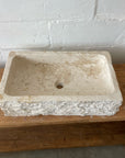 Marble stone basin – rectangle – Paradise Living Co.