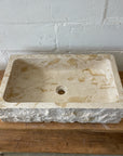 Marble stone basin – rectangle – Paradise Living Co.