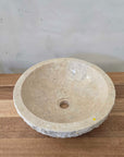 Marble stone basin – round – Paradise Living Co.