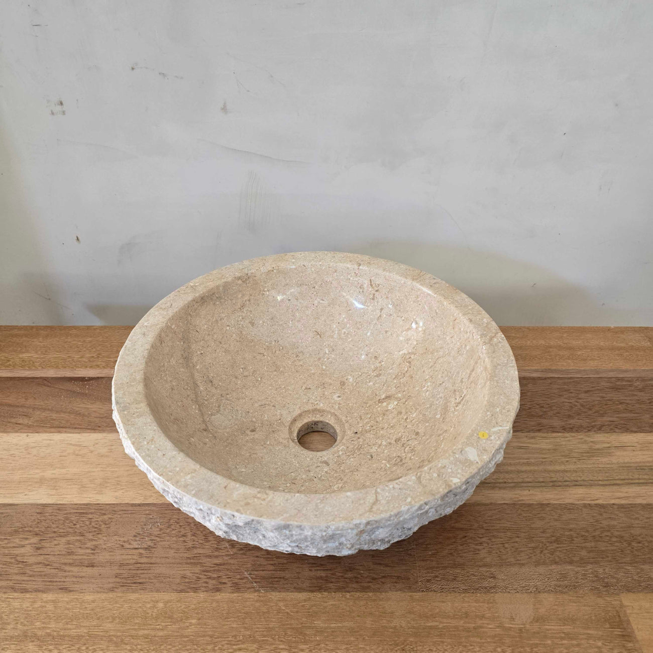 Marble stone basin – round – Paradise Living Co.