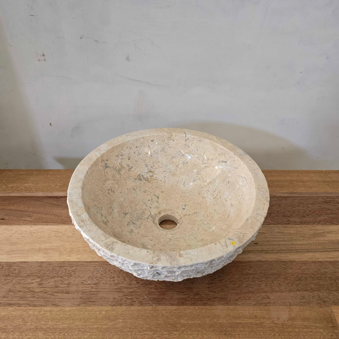 Marble stone basin – round – Paradise Living Co.