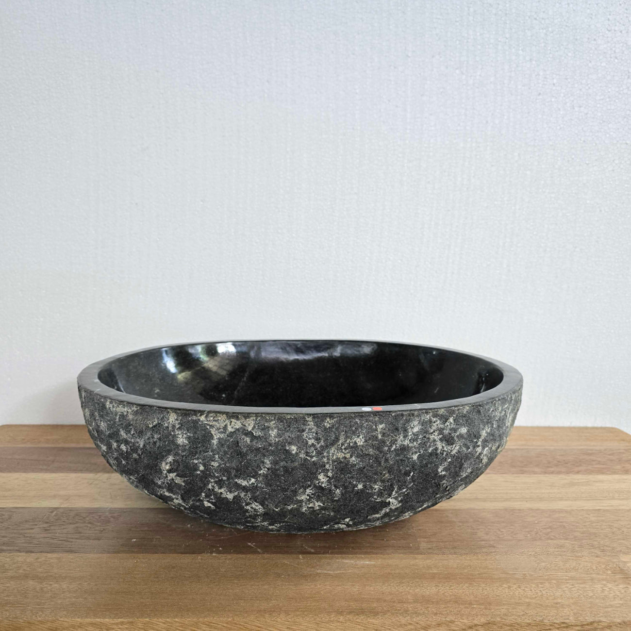 Burn andesite stone basin – oval – Paradise Living Co.