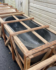 Oval Hammered Natural Stone Bath | Made To Order