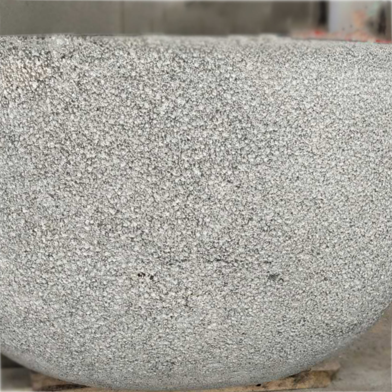 Oval Hammered Natural Stone Bath | Made To Order